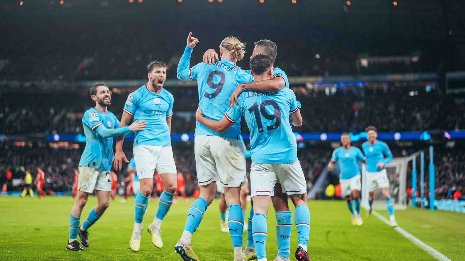 Manchester City Menang Tipis 1-0 atas RB Leipzig di Red Bull Arena